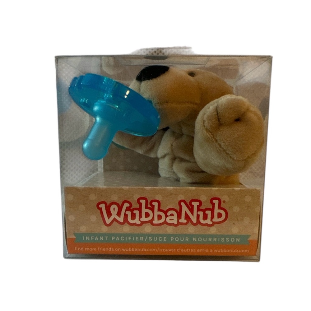 WubbaNub Infant Pacifier with Plush Toy
